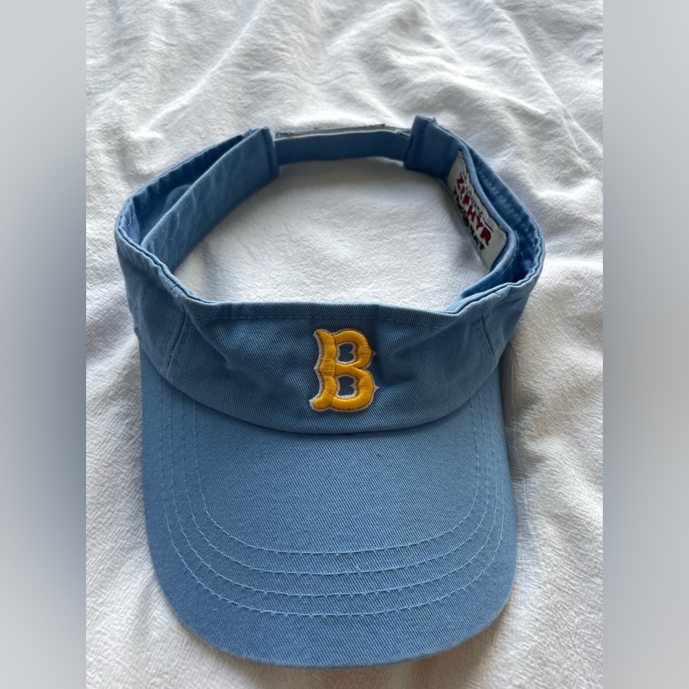 Blue and Yellow Boston Red Sox Visor